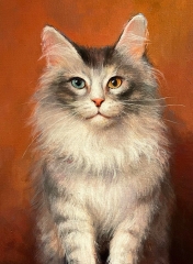 Custom oil portrait, Original Personalized portrait painting, History portrait, Hand Painted Oil Painting portrait From Photos