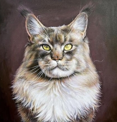 Custom oil portrait, Original Personalized portrait painting, History portrait, Hand Painted Oil Painting portrait From Photos